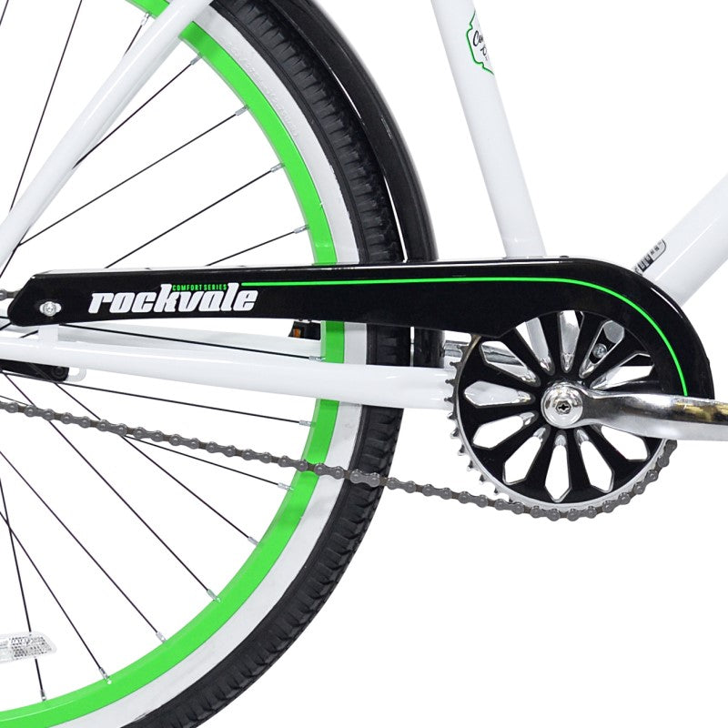 26" Kent Rockvale White, Replacement Chainguard