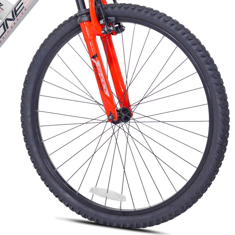 26" Ozone 500 Shock Force Grey, Replacement Front Wheel