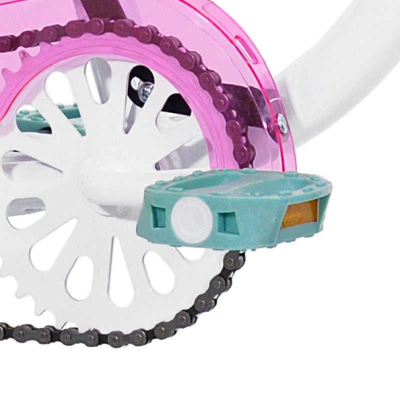 16" Ozone 500 Sweetheart Pink Purple White, Replacement Pedal (Set)