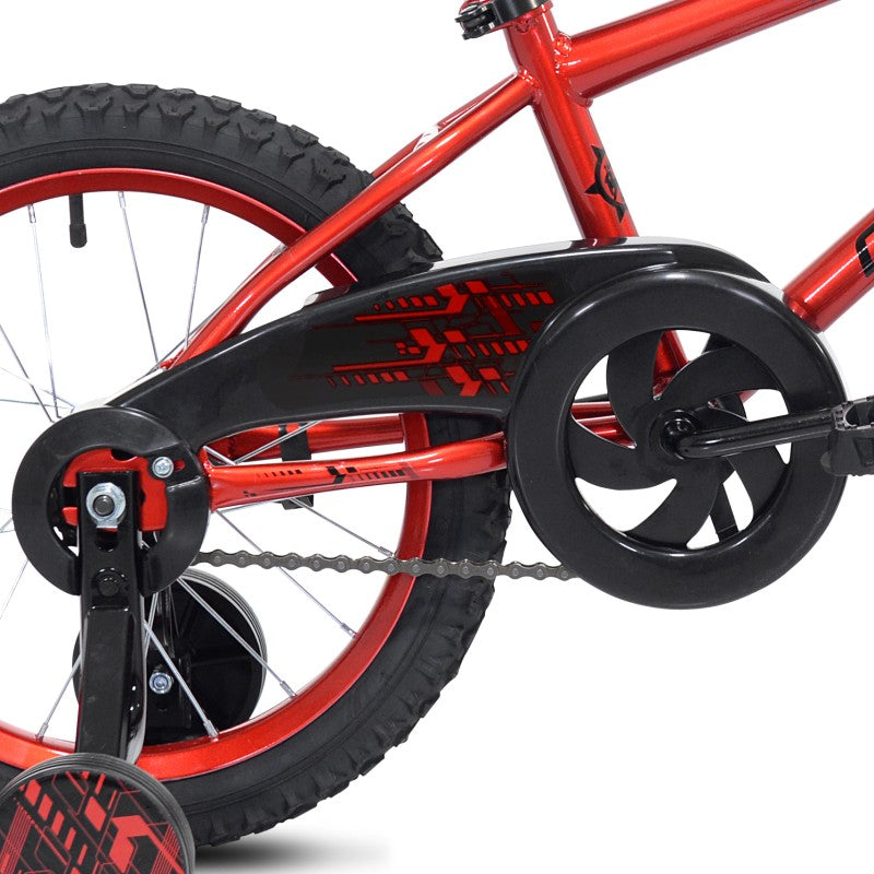 16" Ozone 500 Blaze Red Black, Replacement Chainguard