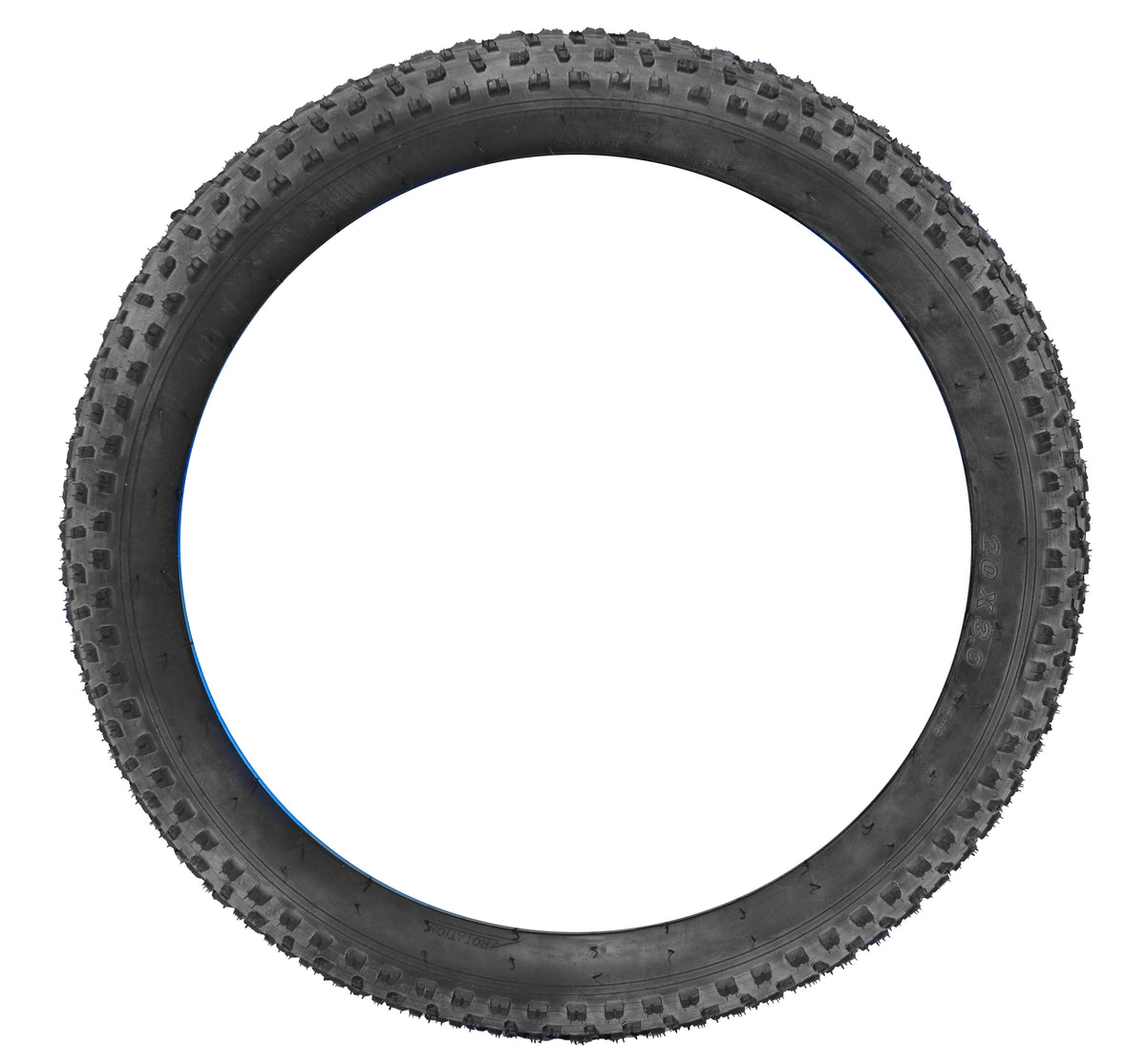 20" x 3.0" Black Tire, Replacement Tire (2 Pack)