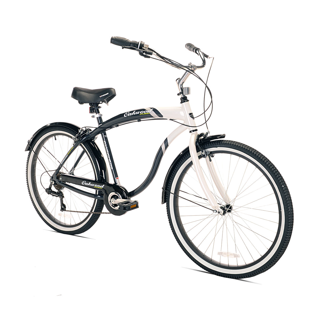 26" Kent Oakwood | Step Over | Black - (Refurbished) | Cruiser Bike for Men Ages 13+