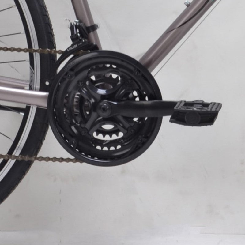 ガット KENT 700C Pedal Chic Transform Graphite 51cm, Replacement 3 Piece Crank