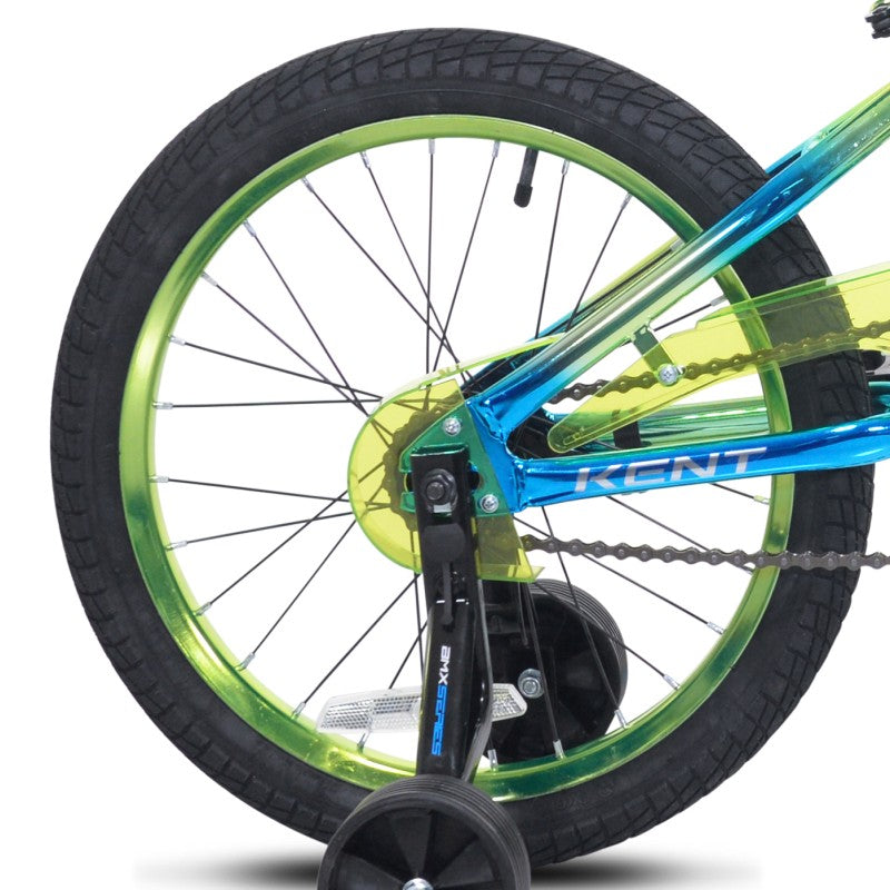 18" Kent Glitch Blue Green, Replacement Rear Wheel
