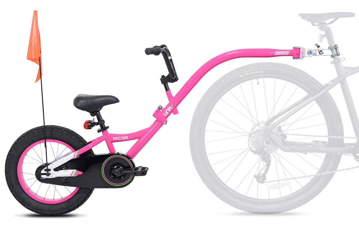16" Kazam Link - (Refurbished) | Trailer Bike For Kids Ages 4+