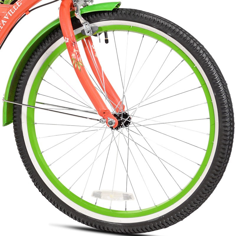 24" Margaritaville Coral, Replacement Front Wheel