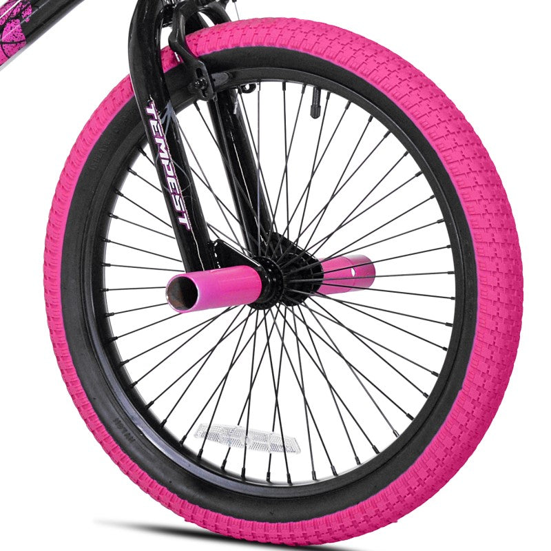 20" Kent Tempest Pink Black, Replacement Front Wheel