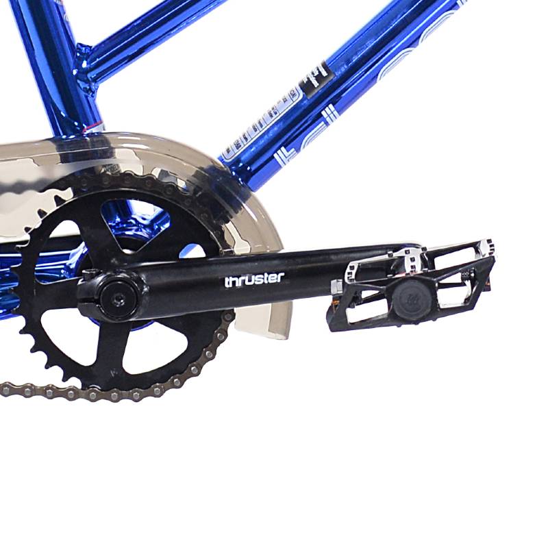 24" Thruster Tri-Power Pro XL Blue Chrome, 3 Piece Crank