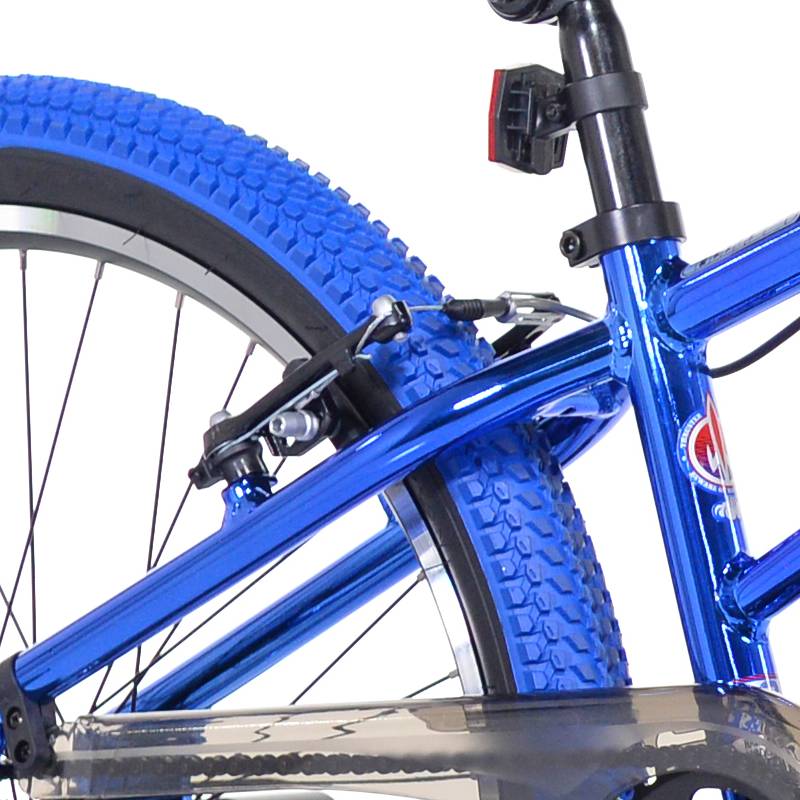 24" Thruster Tri-Power Pro XL Blue Chrome, Rear Brake Caliper