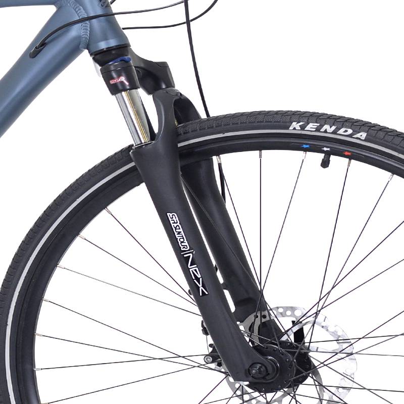 700C Univega USA Maxima Sport Matte Slate LG, Fork