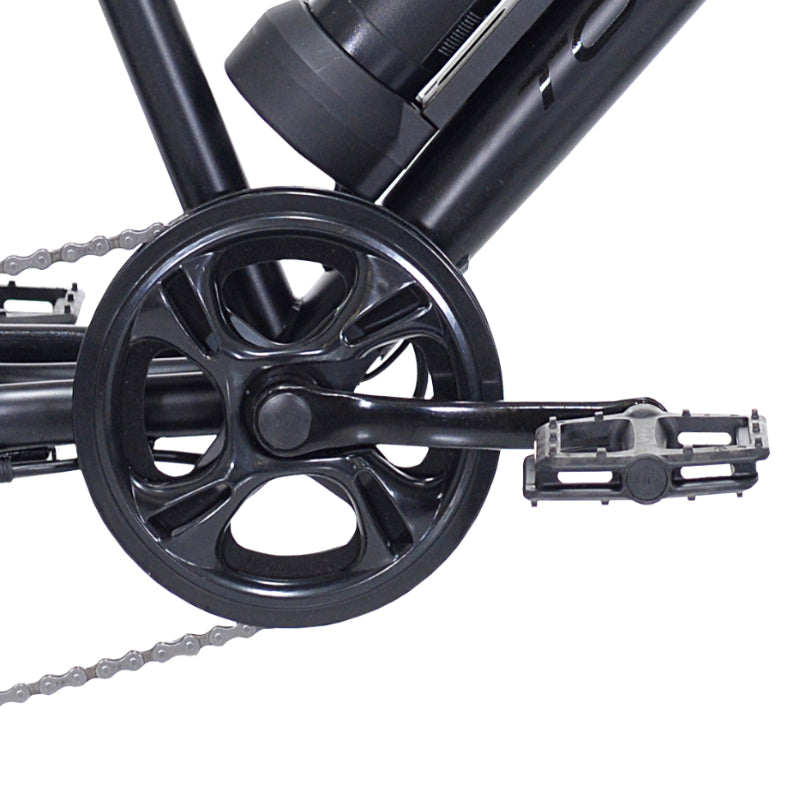 kent 20 in. torpedo ebike electric bicycle 20" Kent Torpedo Black-Yellow E-Bike, Replacement 3 Piece Crank