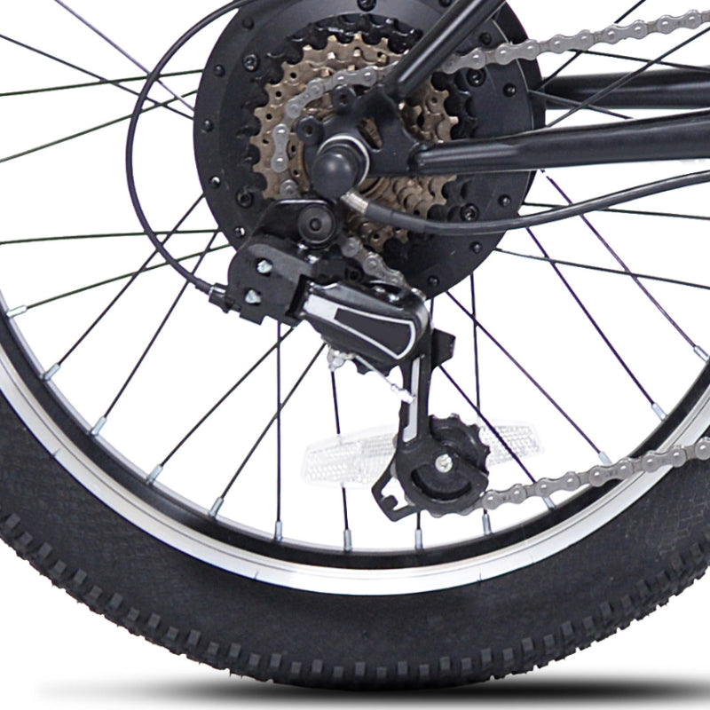 kent 20 in. torpedo ebike electric bicycle 20" Kent Torpedo Black-Yellow E-Bike, Replacement Rear Derailleur