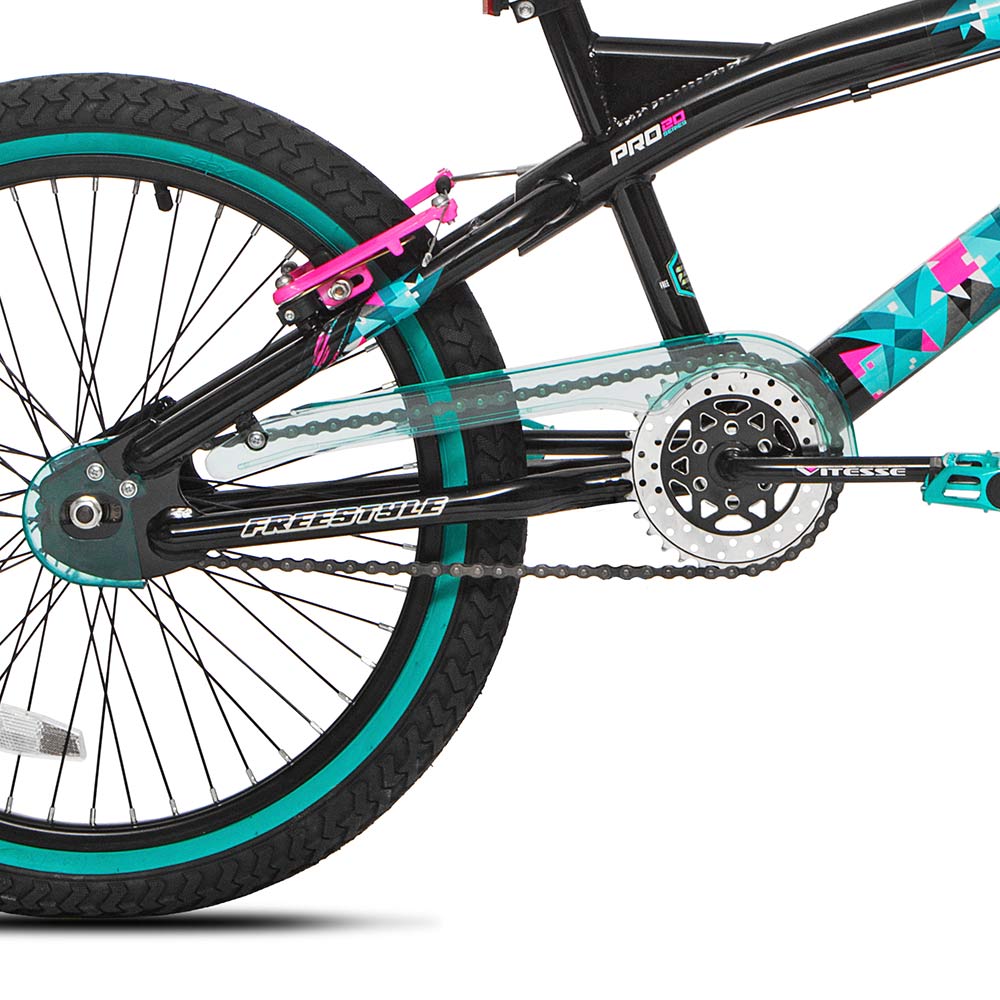 20" Kent Tempest (Black/Aqua), Replacement Chainguard