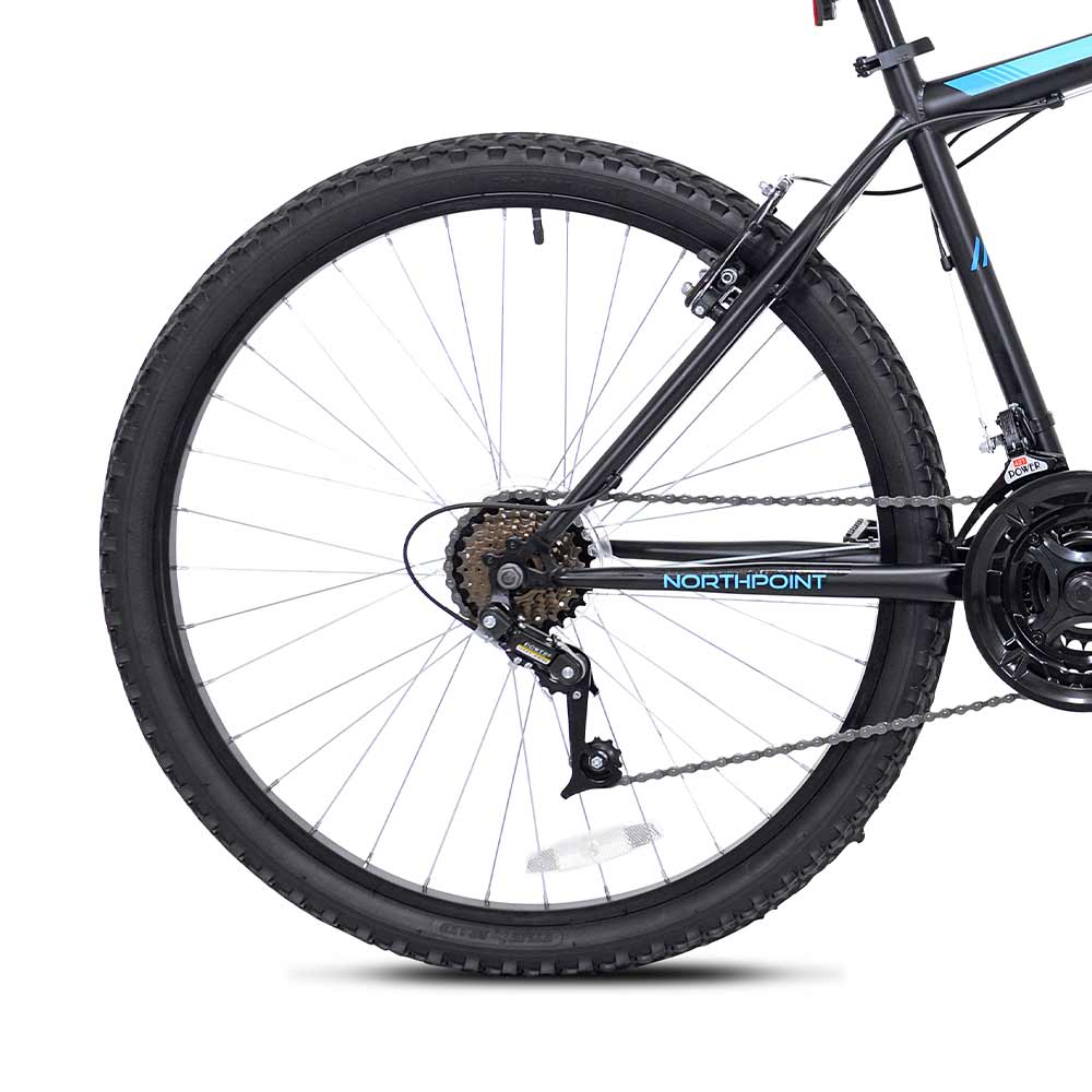 Back wheel shop mountain bike