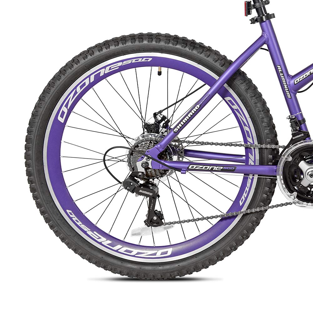 26 Ozone 500 Ladies Fragment Purple Replacement Rear Wheel