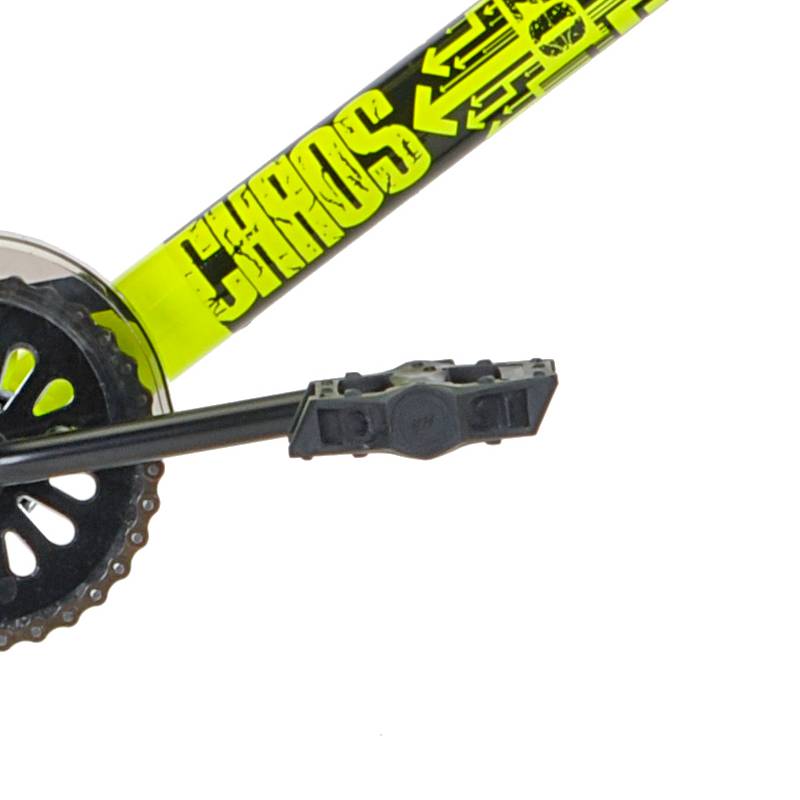 chaos pedal 20" Boys Thruster Chaos (Neon Yellow), Replacement Pedal (Set)