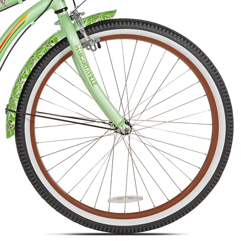 26" Margaritaville Coast Is Clear (Mint), Replacement Front Wheel