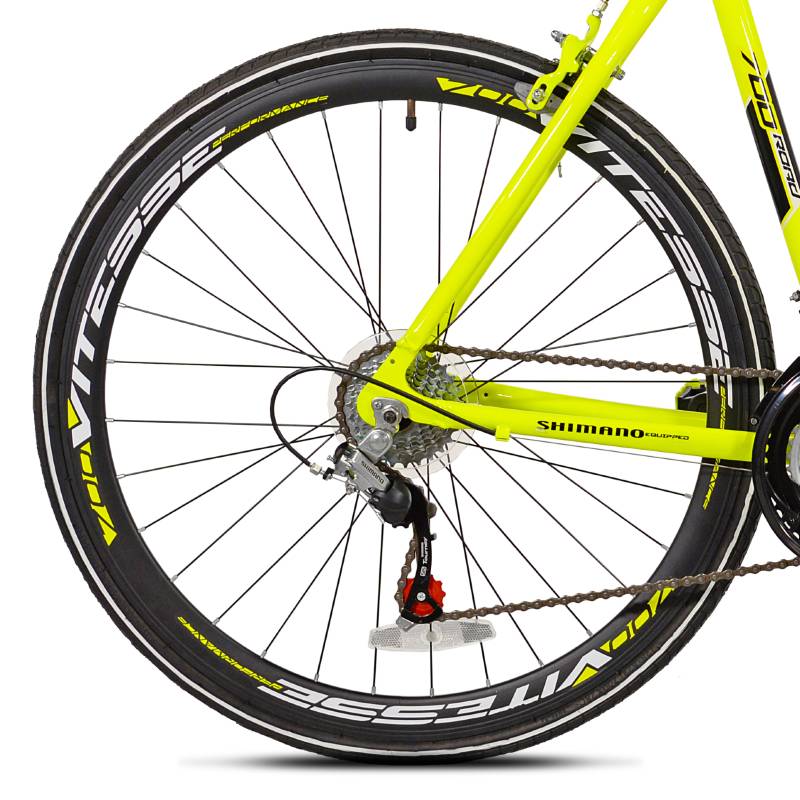 700C Ozone 500 RS3000 Yellow Replacement Rear Wheel