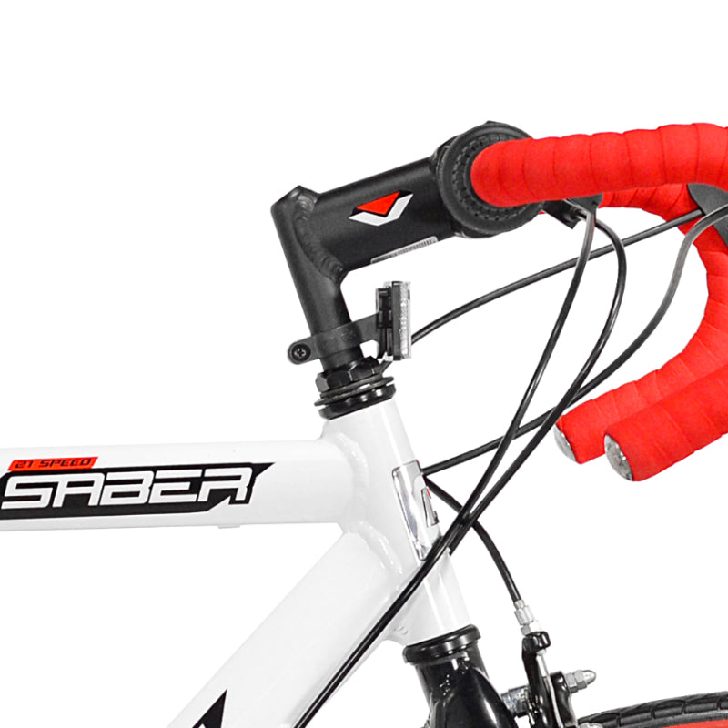 700C Genesis Saber White, Replacement Stem - Main Image