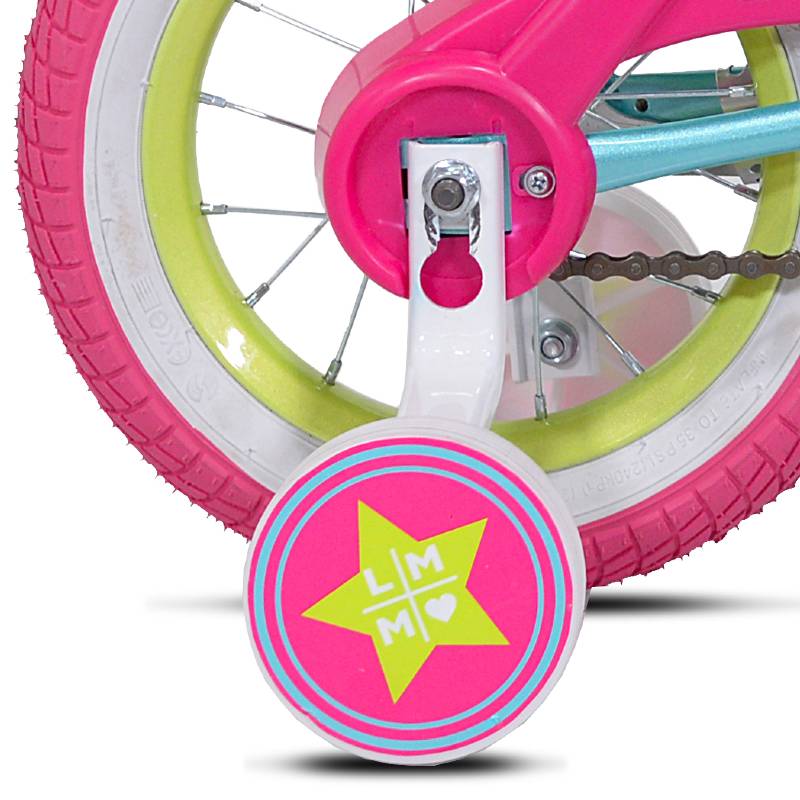 little miss kinderfahrrad 12" Little Miss Matched (Pink), Replacement Training Wheel