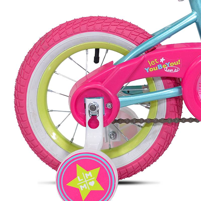 little miss kinderfahrrad 12" Little Miss Matched (Pink), Replacement Rear Wheel