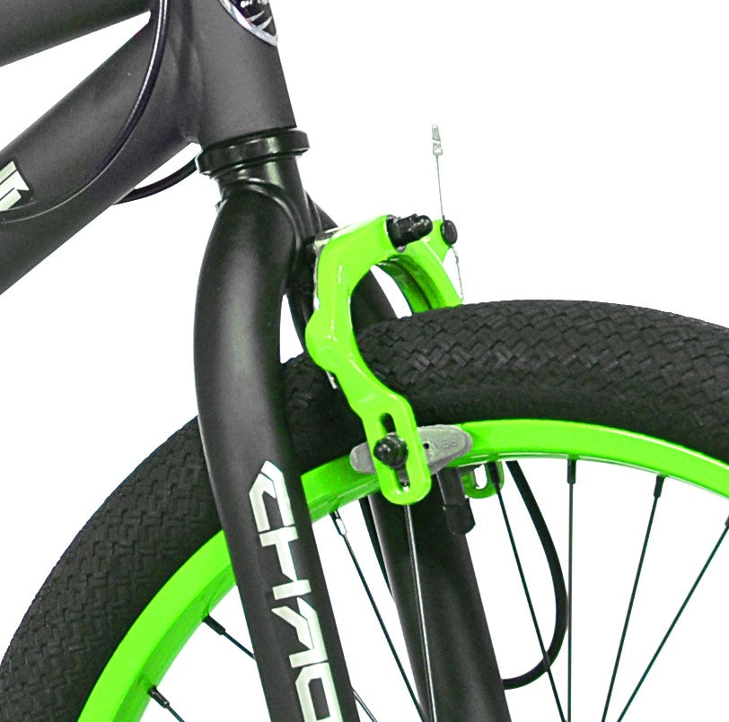 20" Kent Chaos Black/Green, Replacement Front Brake Caliper