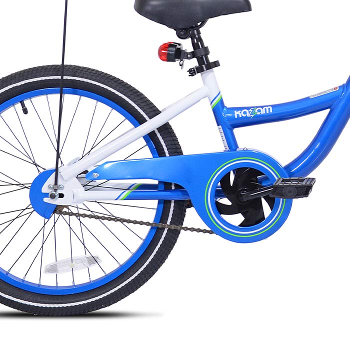 20" Kazam Link (White/Blue) Replacement Chainguard