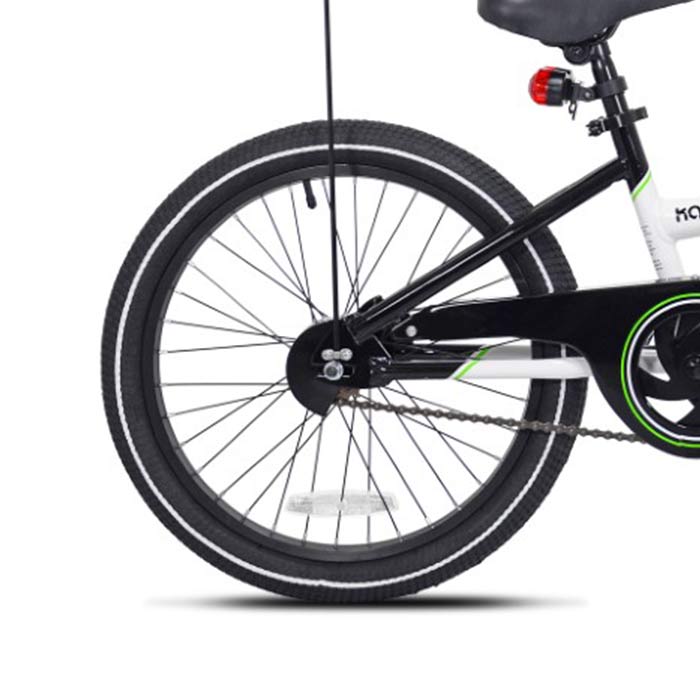 20" Kazam Link (White/Black) Replacement Rear wheel