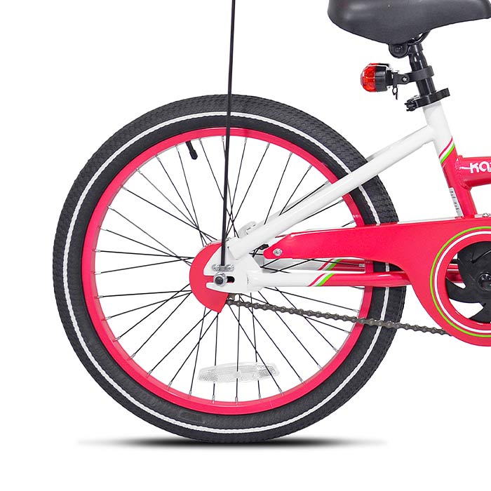 20" Kazam Link (White/Pink) Replacement Rear wheel