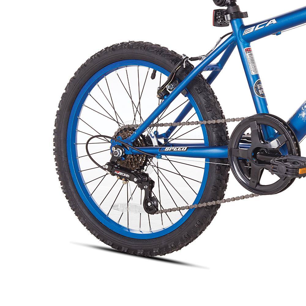 Rear Wheel Black and Blue - Black Stokes