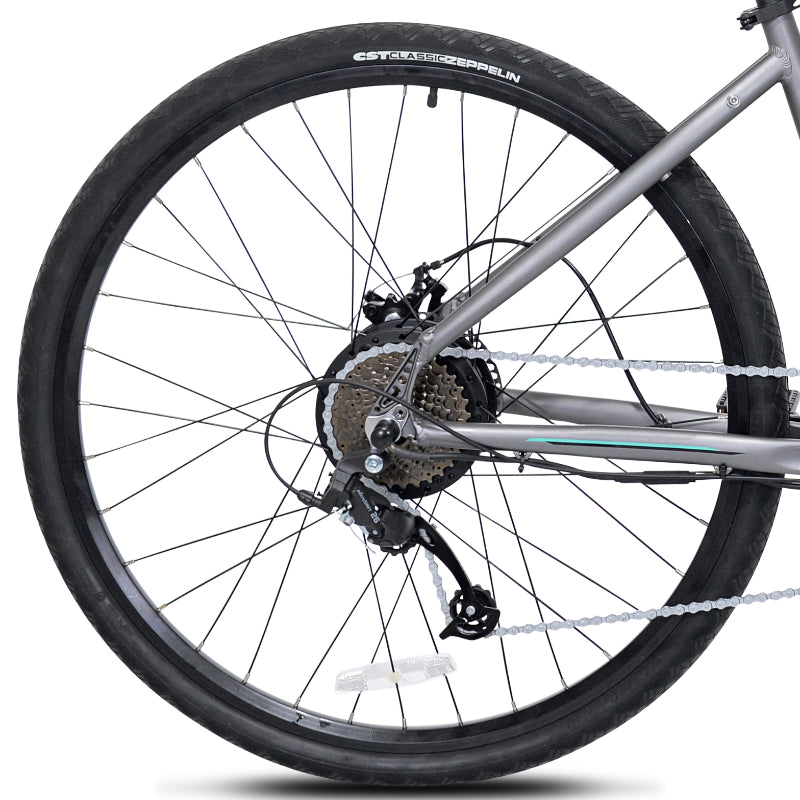 electric bicycle wheel 700c 700C Kent Step Through E-Bike, Replacement Rear Wheel