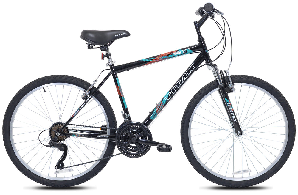 26" Titan Trail 21 | Step Over - (Refurbished) | Mountain Bike for Men Ages 13+