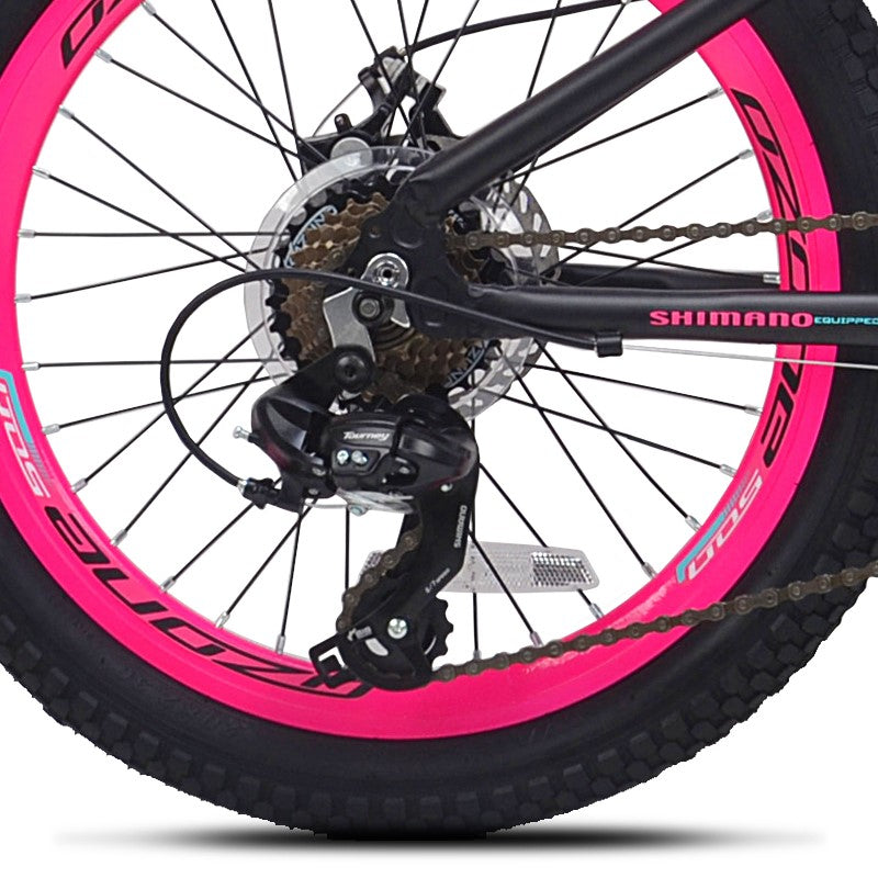 20" Ozone 500 Fragment Dark Pink, Replacement Rear Derailleur