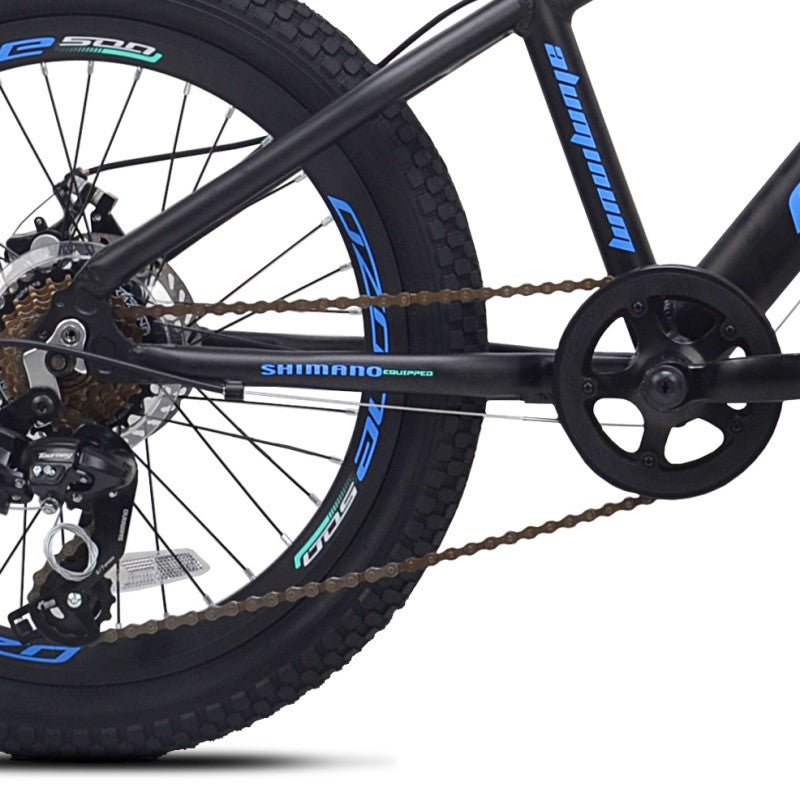 20" Ozone 500 Fragment Black-Blue, Replacement Chain