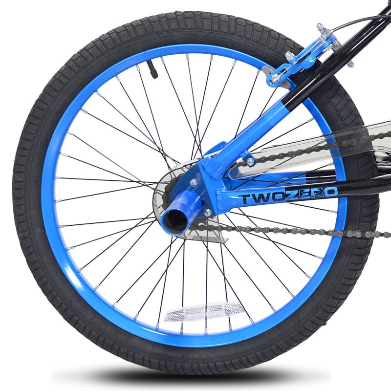 20" Ozone 500 Two Zero Blue Black, Replacement Rear Wheel