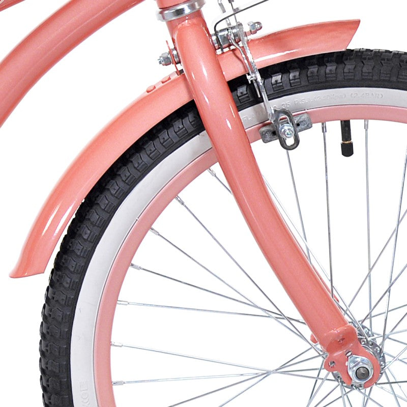 20" Ozone 500 Island Girl Peach, Replacement Front Fender
