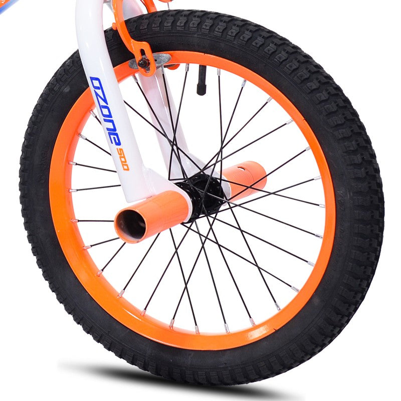16" Ozone 500 Kick It Blue Orange, Replacement Front Wheel