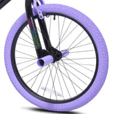 20" Ozone 500 Slingshot Black Purple, Replacement Front Wheel