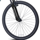 26" Women's Ozone 500 Black Canyon Teal, Replacement Front Wheel