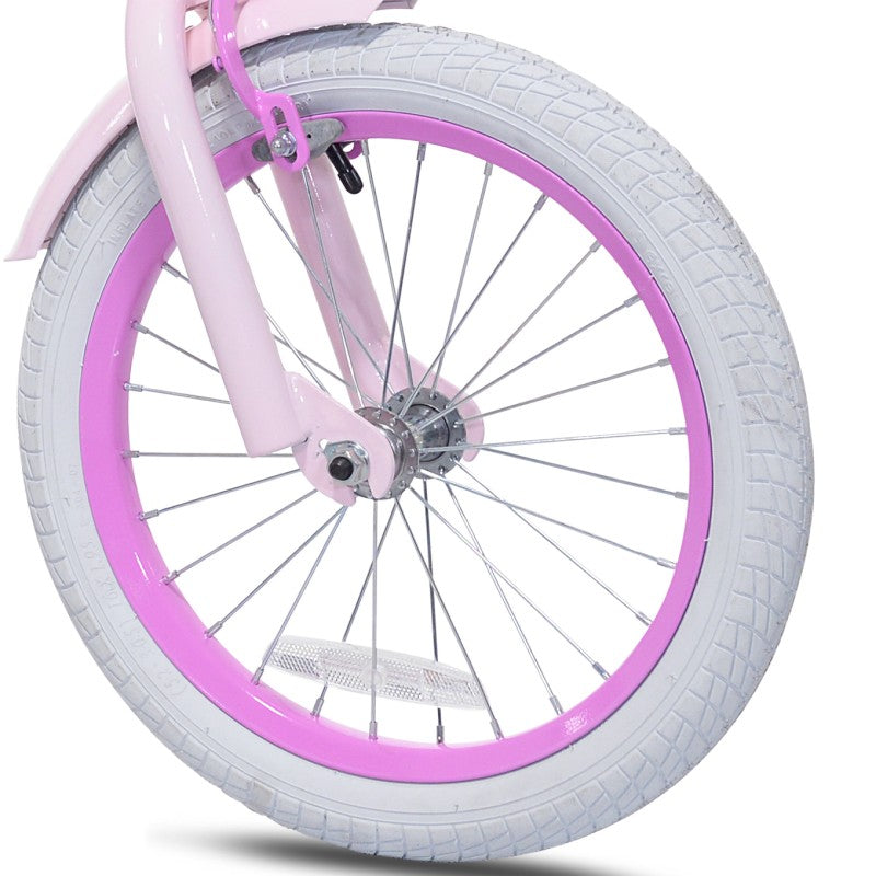 16" Ozone 500 Sweetheart Pink, Replacement Front Wheel