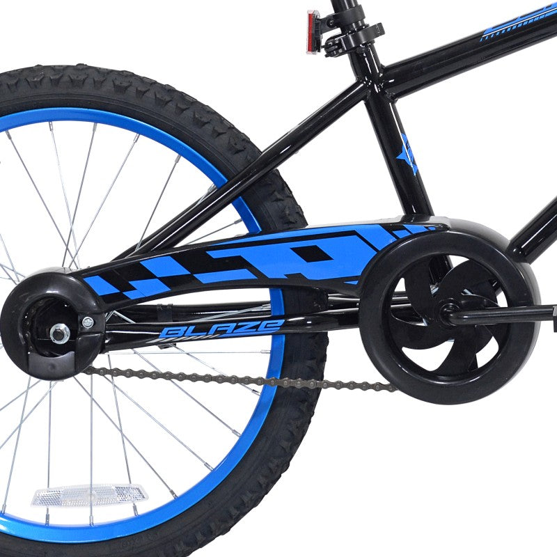 20" Ozone 500 Blaze Black Blue, Replacement Chainguard