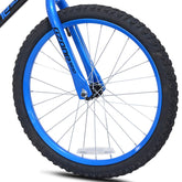 20" Ozone 500 Blaze Black Blue, Replacement Front Wheel