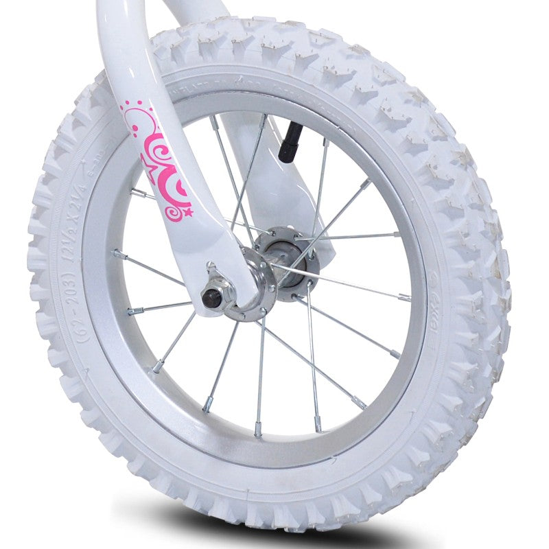 12" Ozone 500 Blaze Pink, Replacement Front Wheel