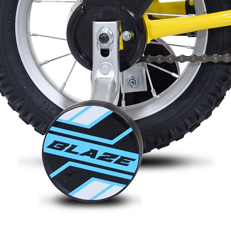 12" Ozone 500 Blaze Yellow, Replacement Training Wheel Set