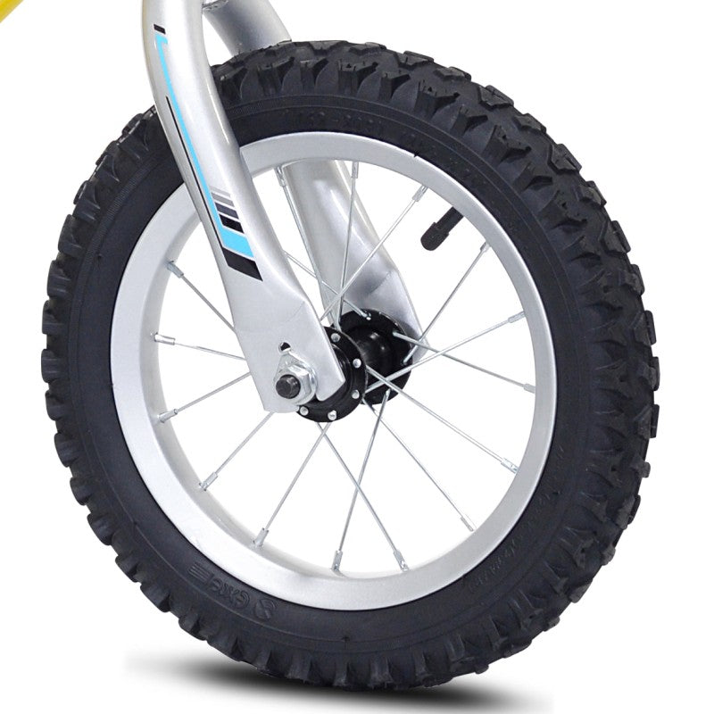 12" Ozone 500 Blaze Yellow, Replacement Front Wheel