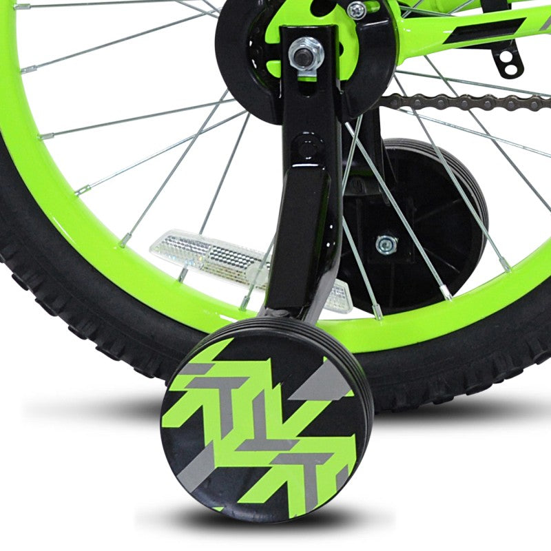 18" Ozone 500 Blaze Green, Replacement Training Wheel Set