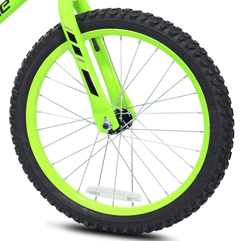 18" Ozone 500 Blaze Green, Replacement Front Wheel