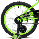 18" Ozone 500 Blaze Green, Replacement Rear Wheel
