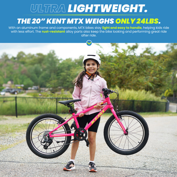 20" Kent MTX - (Refurbished) | Mountain Bike for Kids Ages 6-10