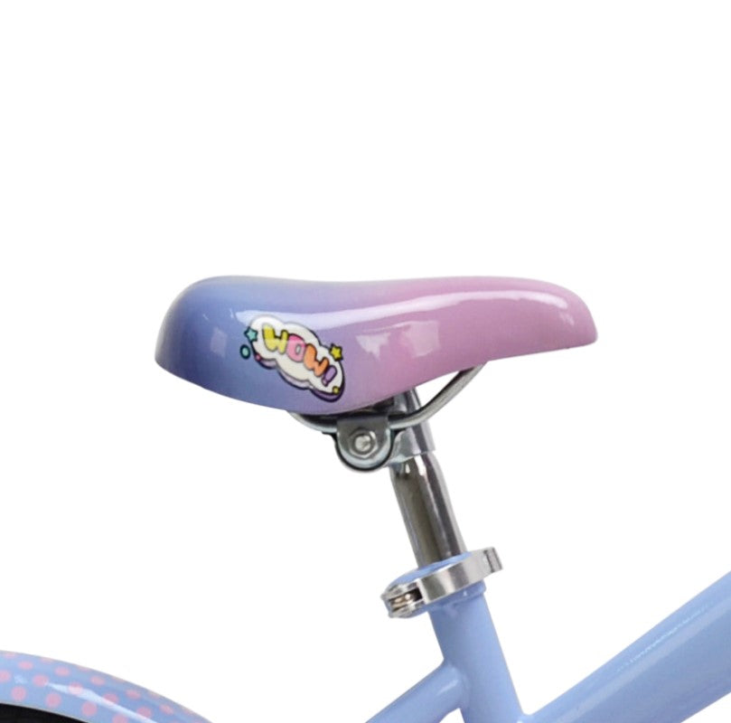 16" Hello Kitty Pink Purple, Replacement Saddle